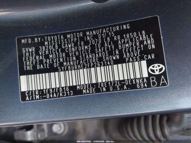 Toyota Corolla Le Image 11