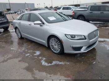  Salvage Lincoln MKZ