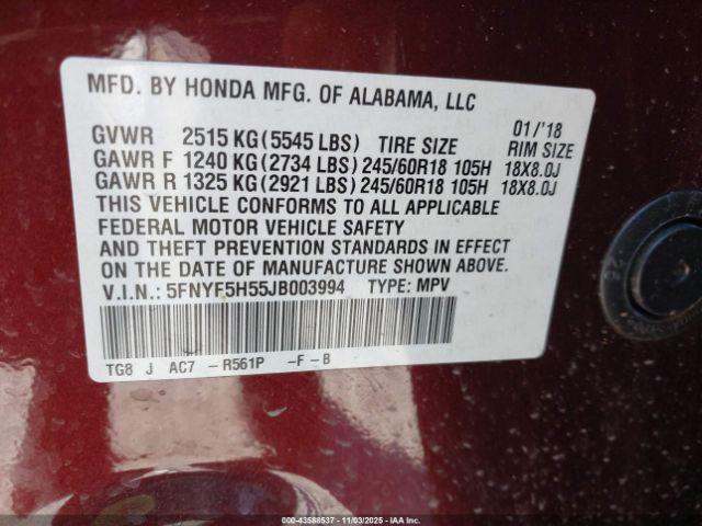 Honda Pilot Ex-l Image 5