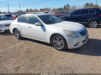  Salvage INFINITI G37