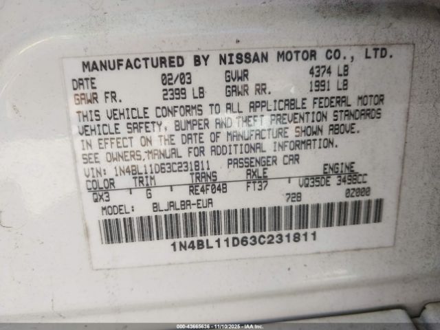 Nissan Altima 3.5 Se Image 10