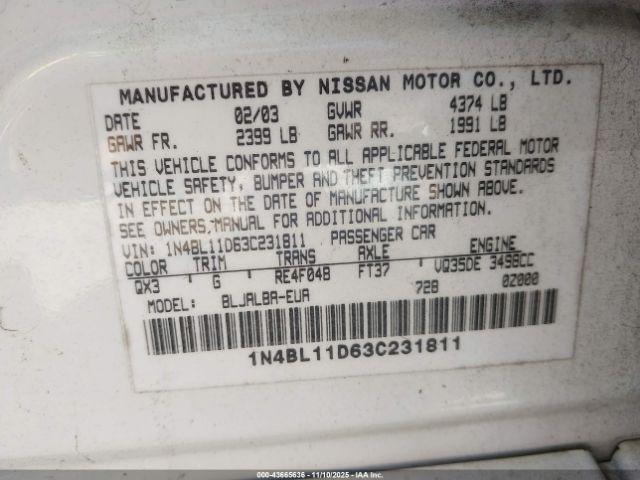 Nissan Altima 3.5 Se Image 10