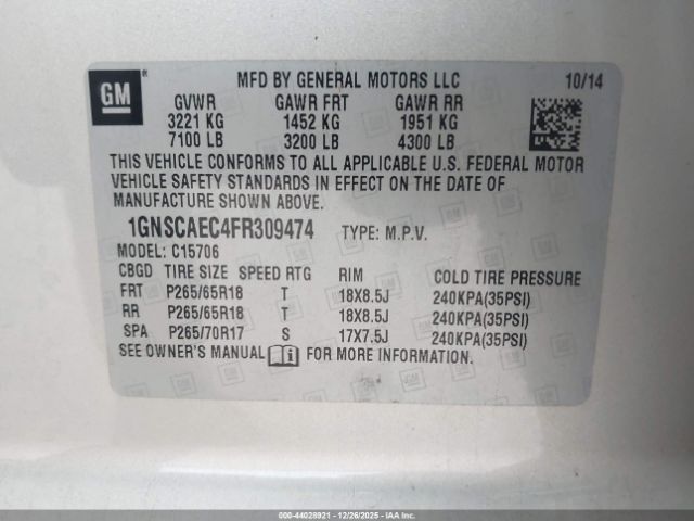 Chevrolet Tahoe Ls Image 7