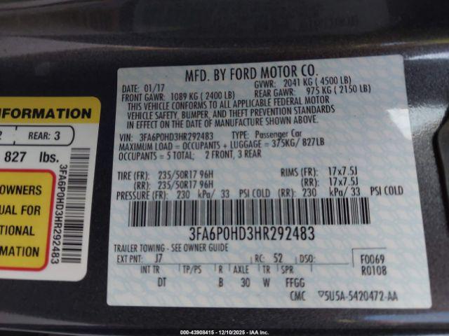 Ford Fusion Se Image 15