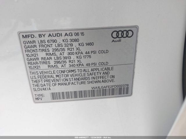 Audi Q7 3.0t Premium Image 12