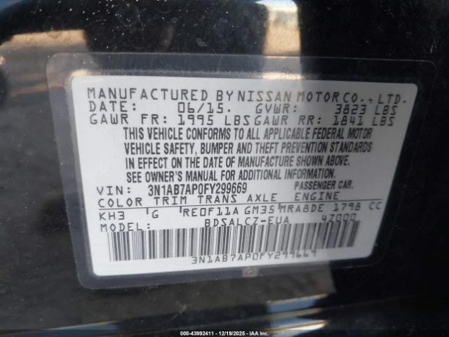 Nissan Sentra S Image 10