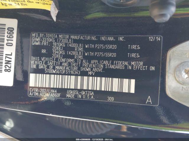 Toyota Sequoia Platinum 5.7l V8 Image 16